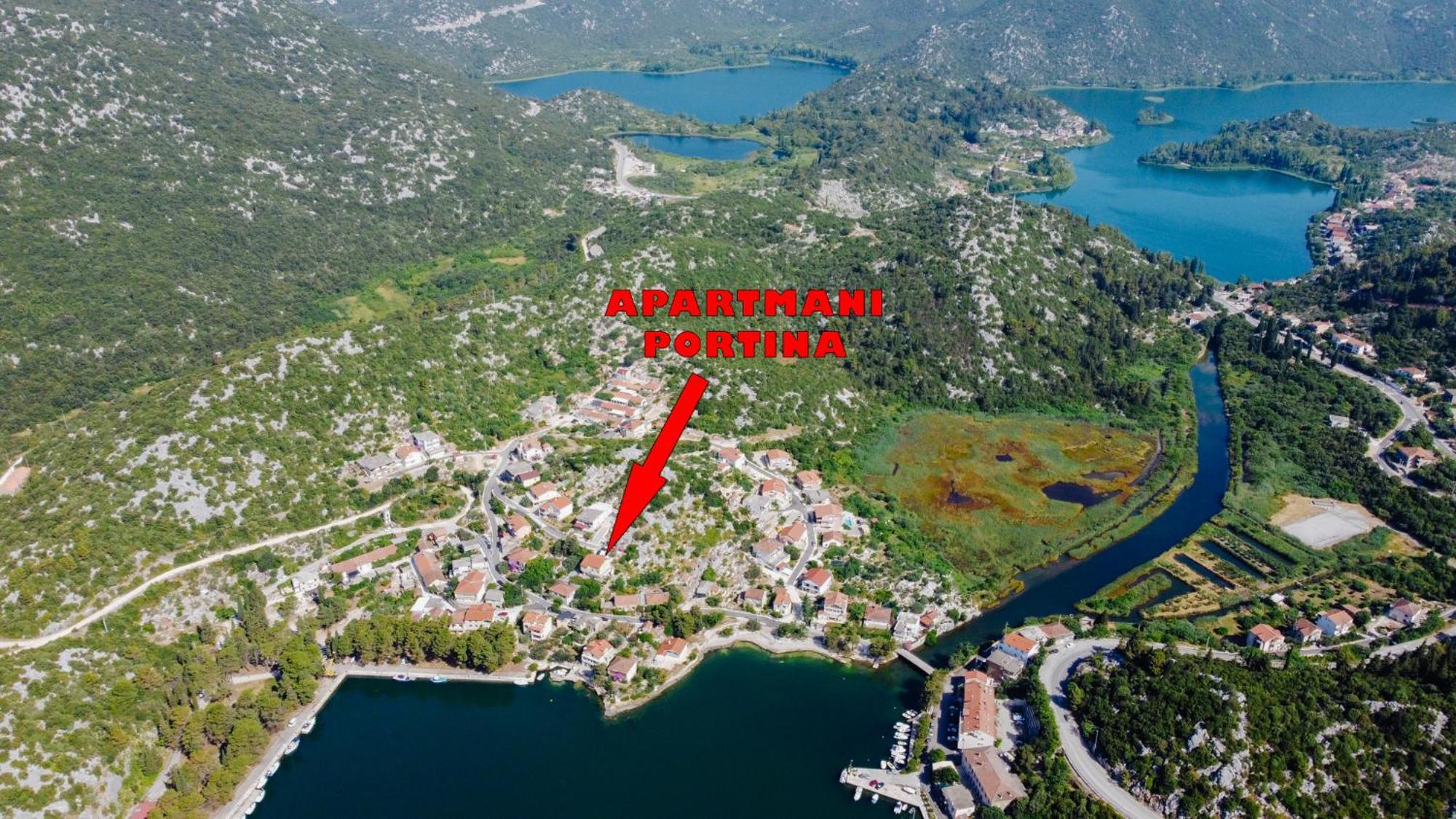 Apartmani Portina Bacina Esterno foto